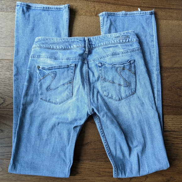 Silver 'Toni' jeans light wash size 26 - Picture 6 of 6